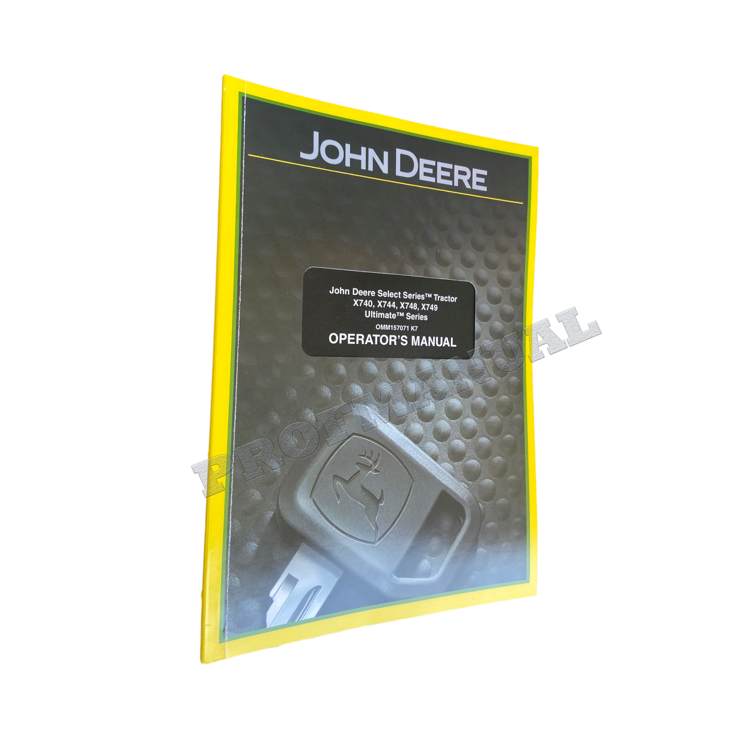 JOHN DEERE X744 X748 X749 X740 TRACTOR OPERATORS MANUAL