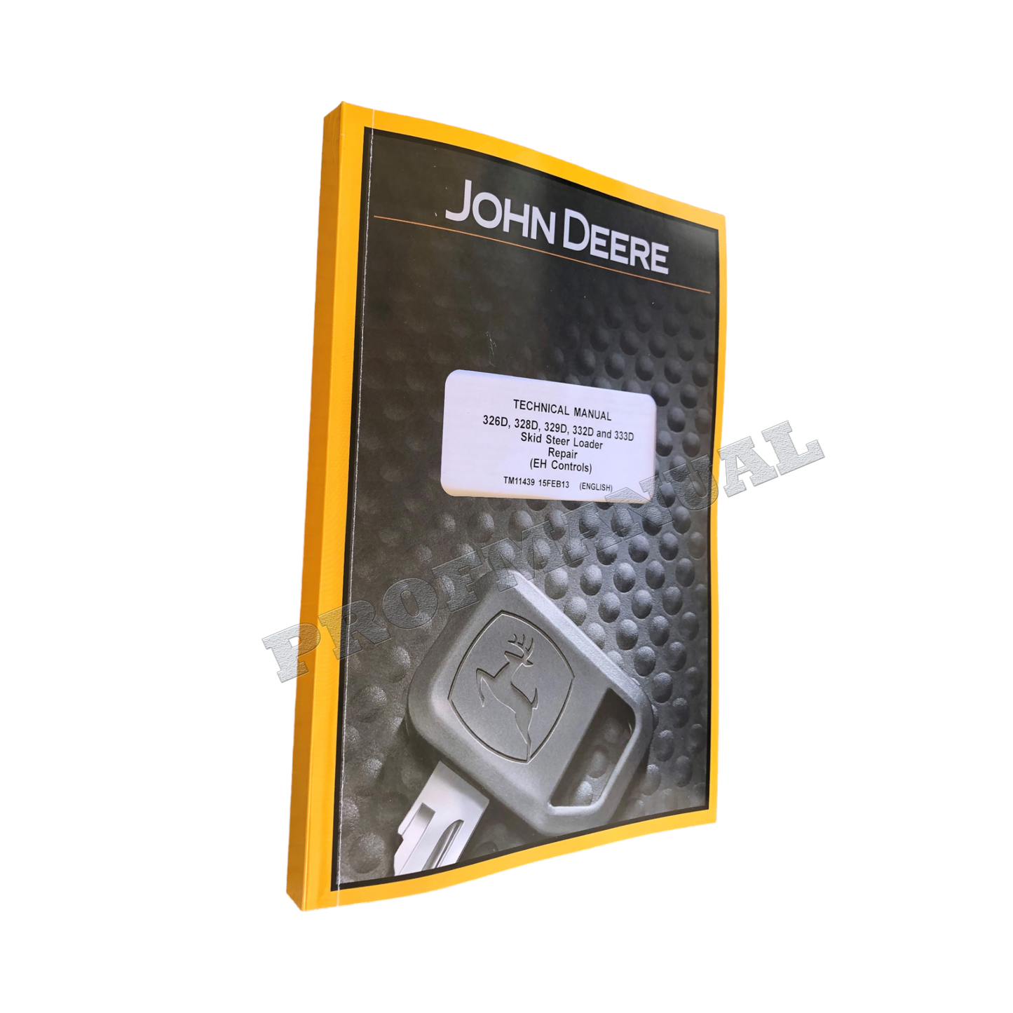 JOHN DEERE 326D 328D 329D SKID STEER LOADER REPAIR SERVICE MANUAL + !BONUS!