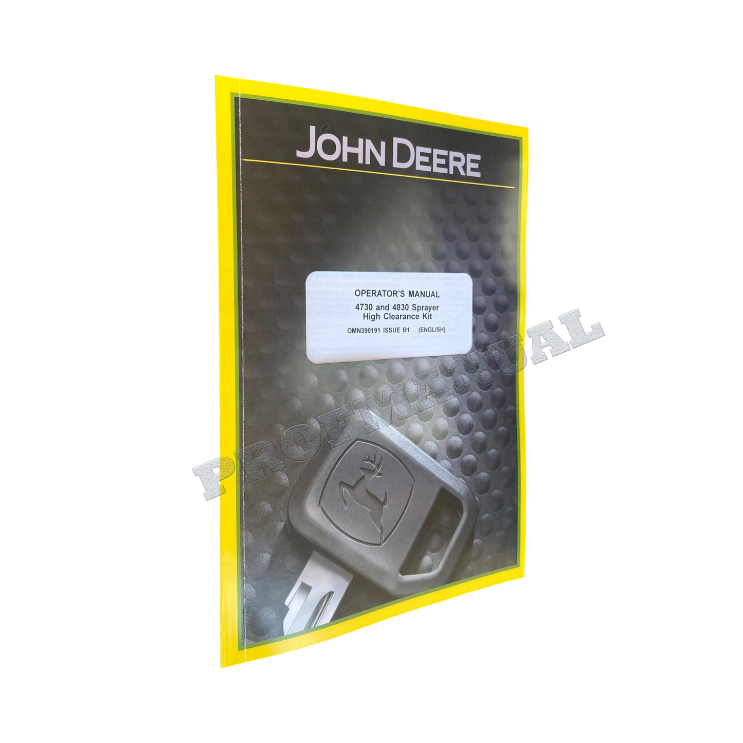 JOHN DEERE 4830 4730 HIGH Clearance Kit Sprühgerät Bedienungsanleitung Bonus