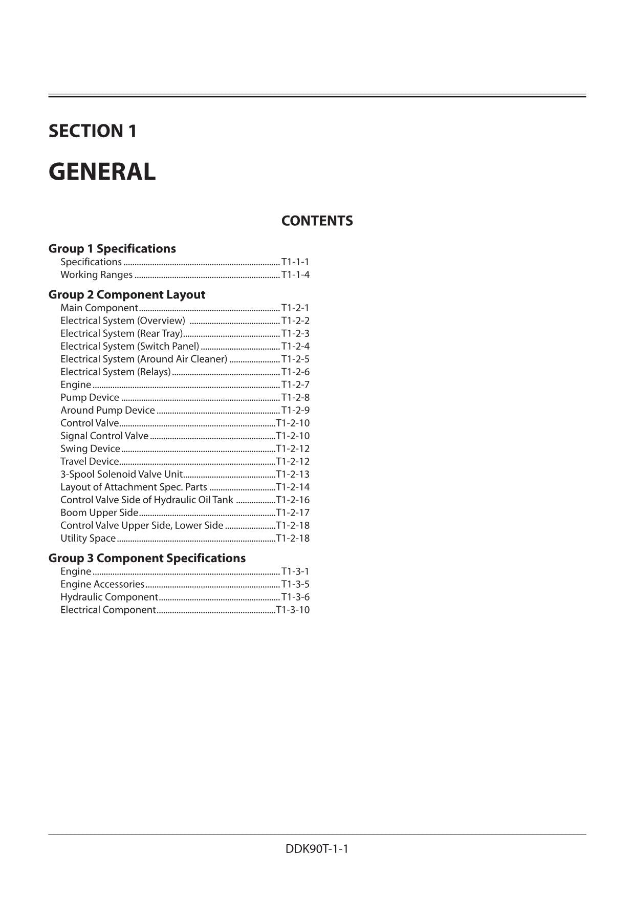 Hitachi ZX330-5A ZX330LC-5A  ZX350K-5A Excavator Operat Principle Service manual