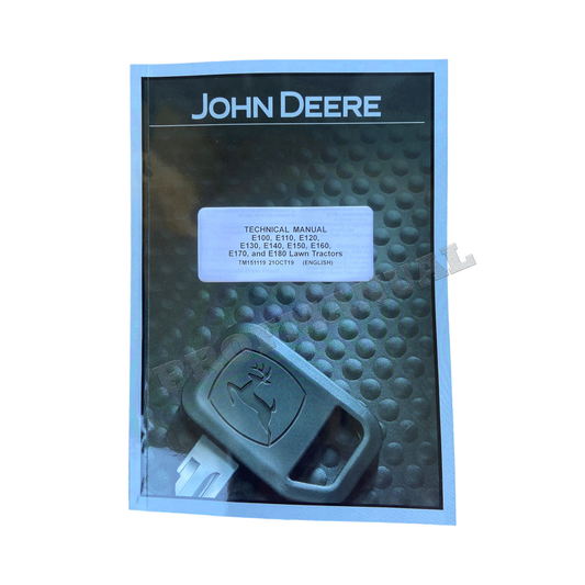 JOHN DEERE E100 E110 E120 E130 E140 E150 E160 TRACTOR SERVICE MANUAL + !BONUS!