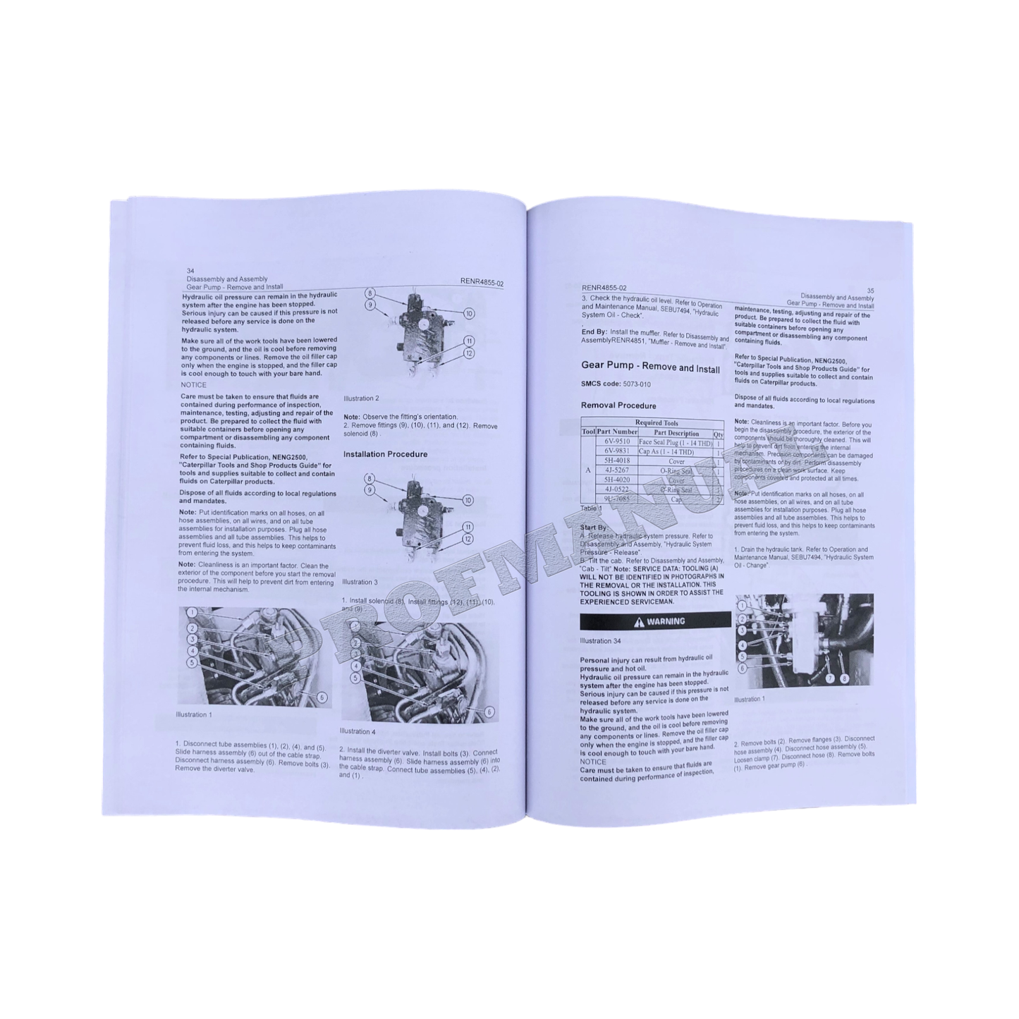 Caterpillar 247 257 Multi Terrain Loader Service Manual Disassem Assem