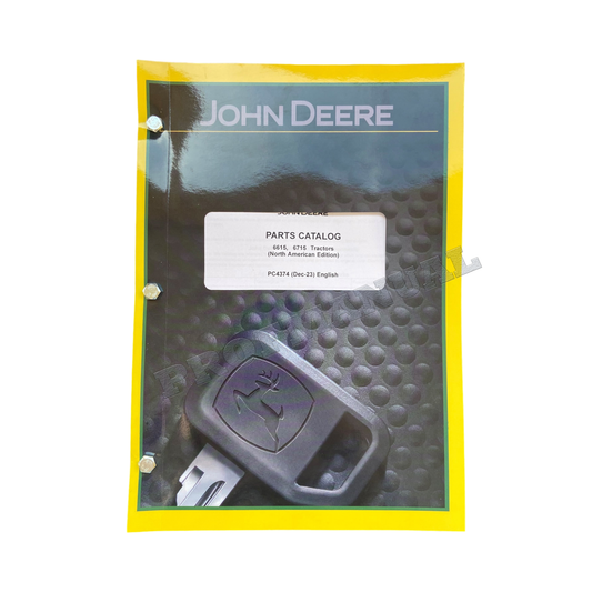 JOHN DEERE 6615 6715 TRAKTOR ERSATZTEILKATALOGHANDBUCH