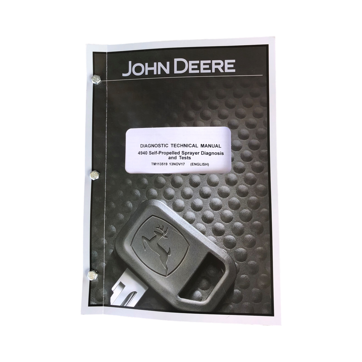 JOHN DEERE 4940 SPRAYER DIAGNOSTIC SERVICE TECHNICAL MANUAL TM113519