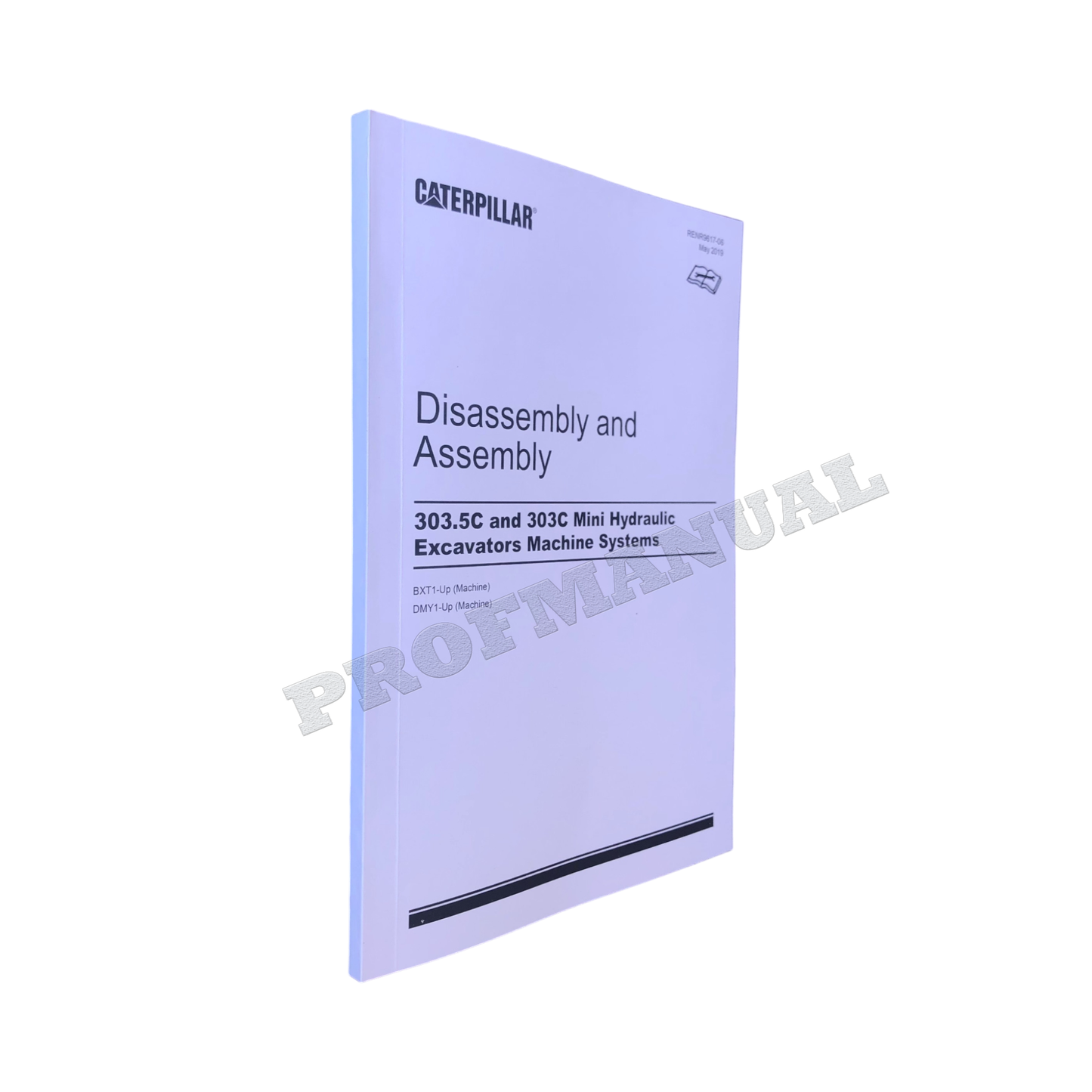 Caterpillar 303.5C 303C Excavator Service Manual Disassem Assem