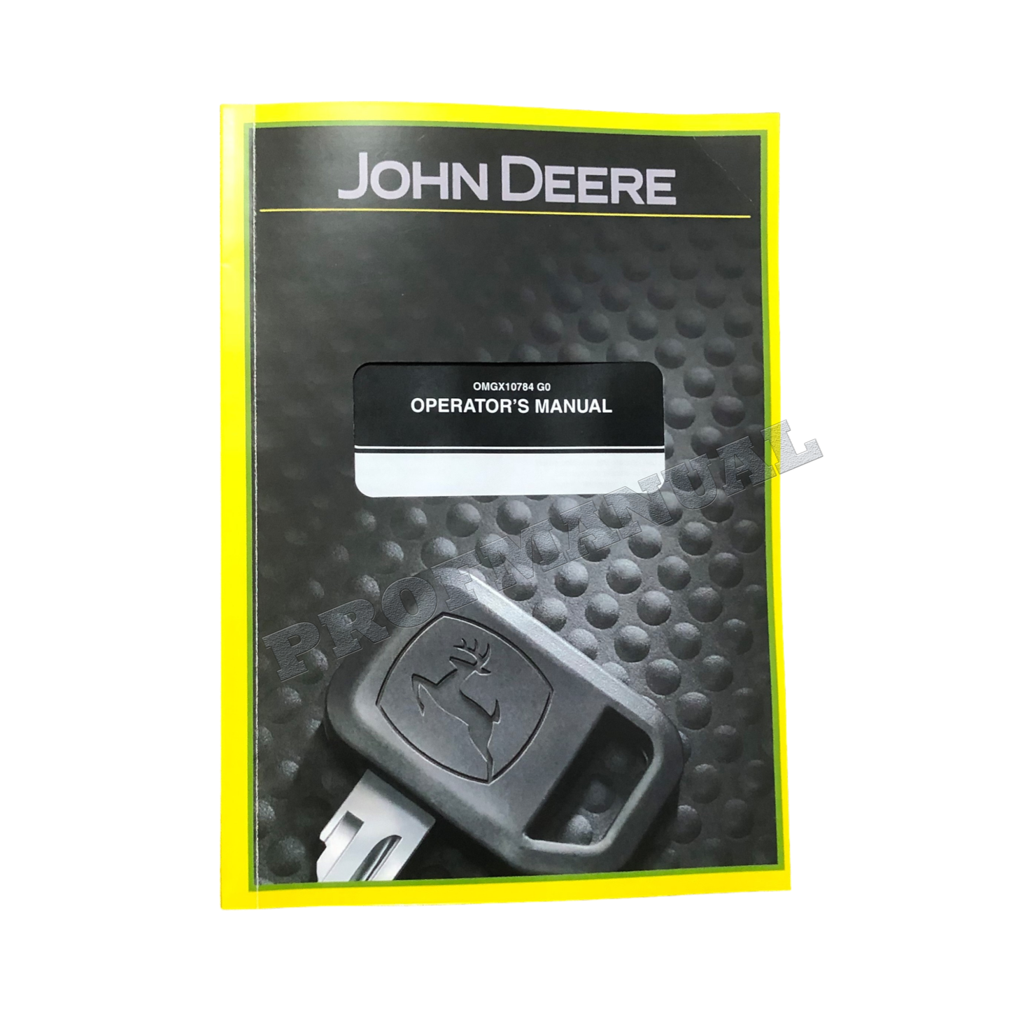 MANUEL D'UTILISATION DU TRACTEUR JOHN DEERE S1642 S1742 S2046 020001-