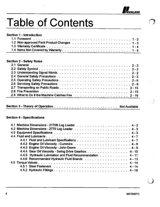 JOHN DEERE 2170 2770 KNUCKLEBOOM LOADER SERVICE REPAIR MANUAL