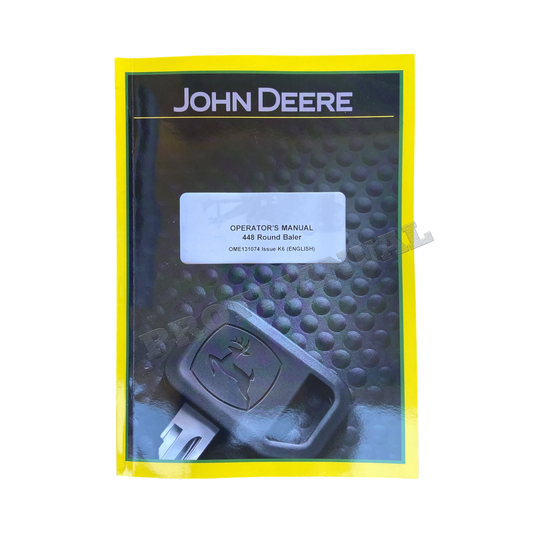 JOHN DEERE 448 BALER OPERATORS MANUAL #1