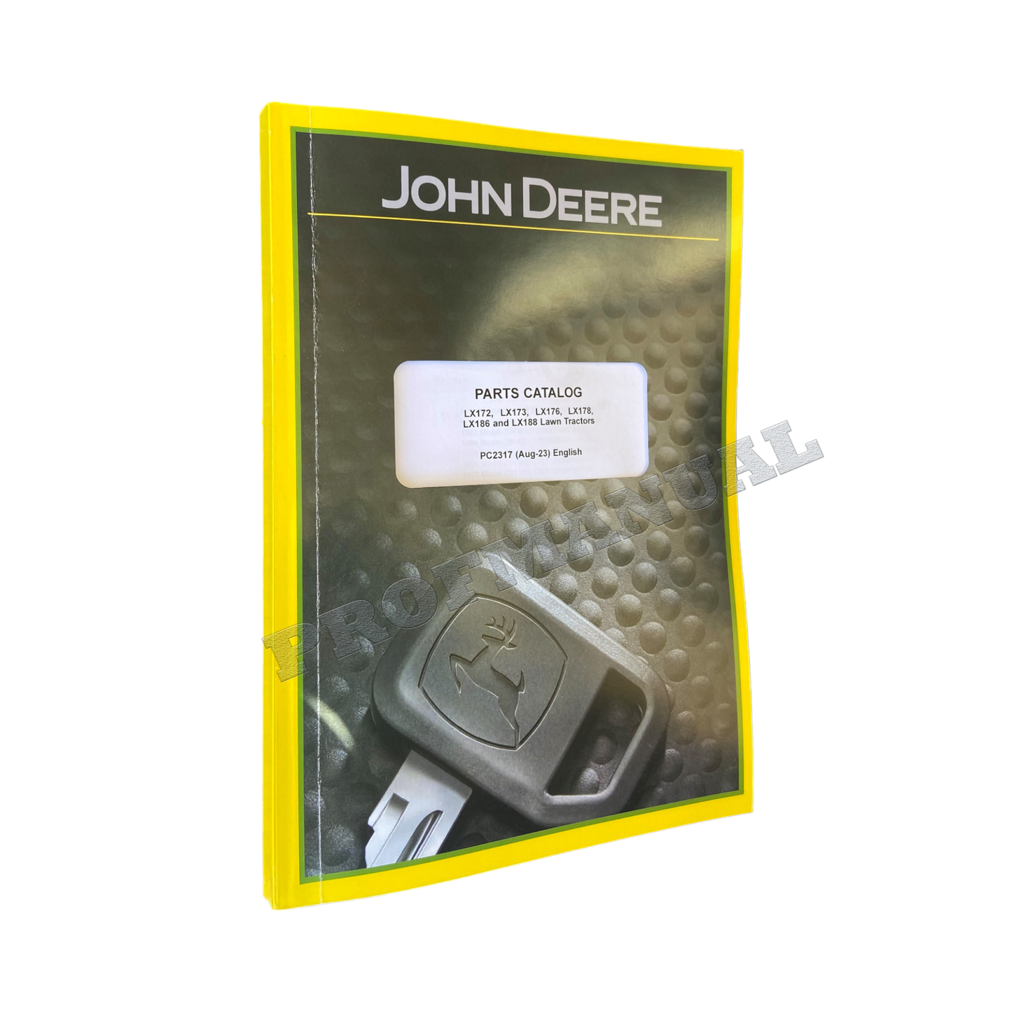 JOHN DEERE LX172 LX173 LX176 LX178 LX186 LX188 TRACTOR PARTS CATALOG MANUAL