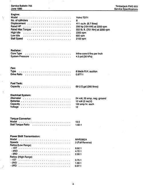 JOHN DEERE 933C CLAMBUNK SERVICE-REPARATURHANDBUCH