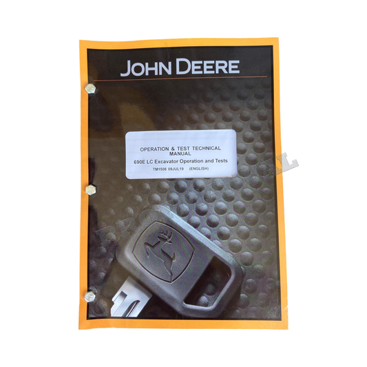 JOHN DEERE 690ELC EXCAVATOR OPERATION TEST SERVICE MANUAL