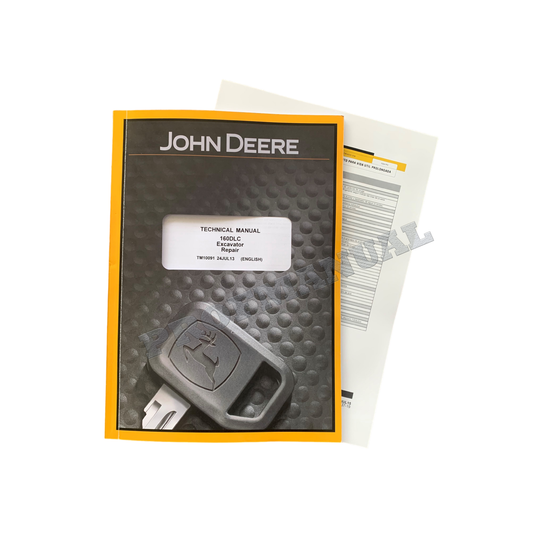 JOHN DEERE 225DLC EXCAVATOR REPAIR SERVICE MANUAL + !BONUS!