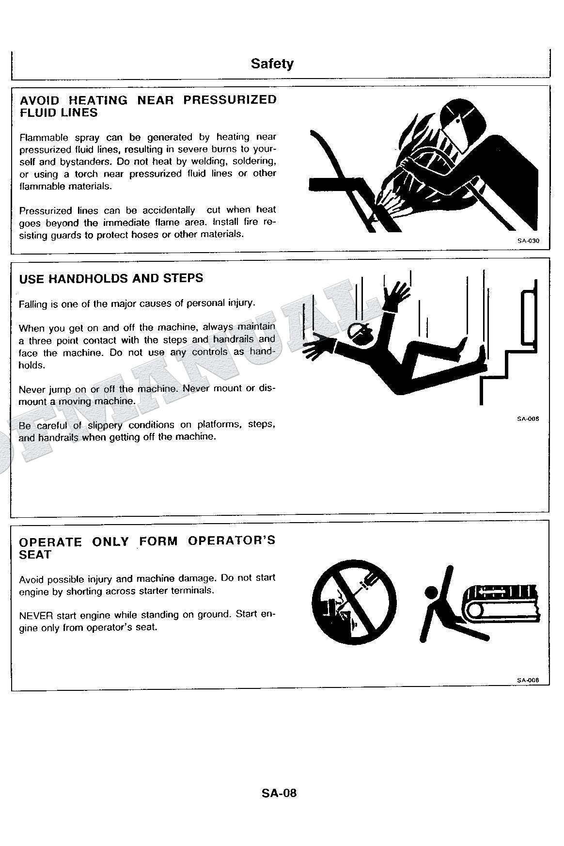 HITACHI EX300-2 Hudraulic Excavator Service Service Manual