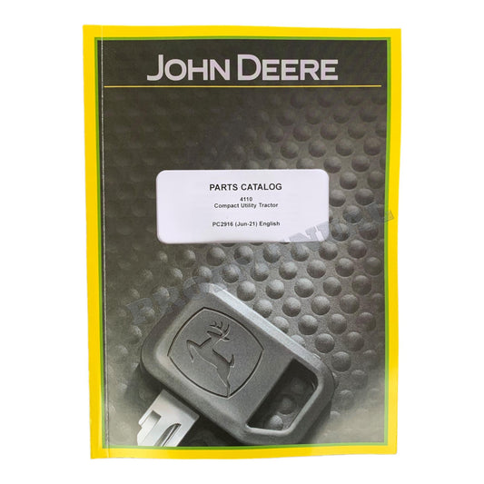 JOHN DEERE 4110 TRACTOR PARTS CATALOG MANUAL