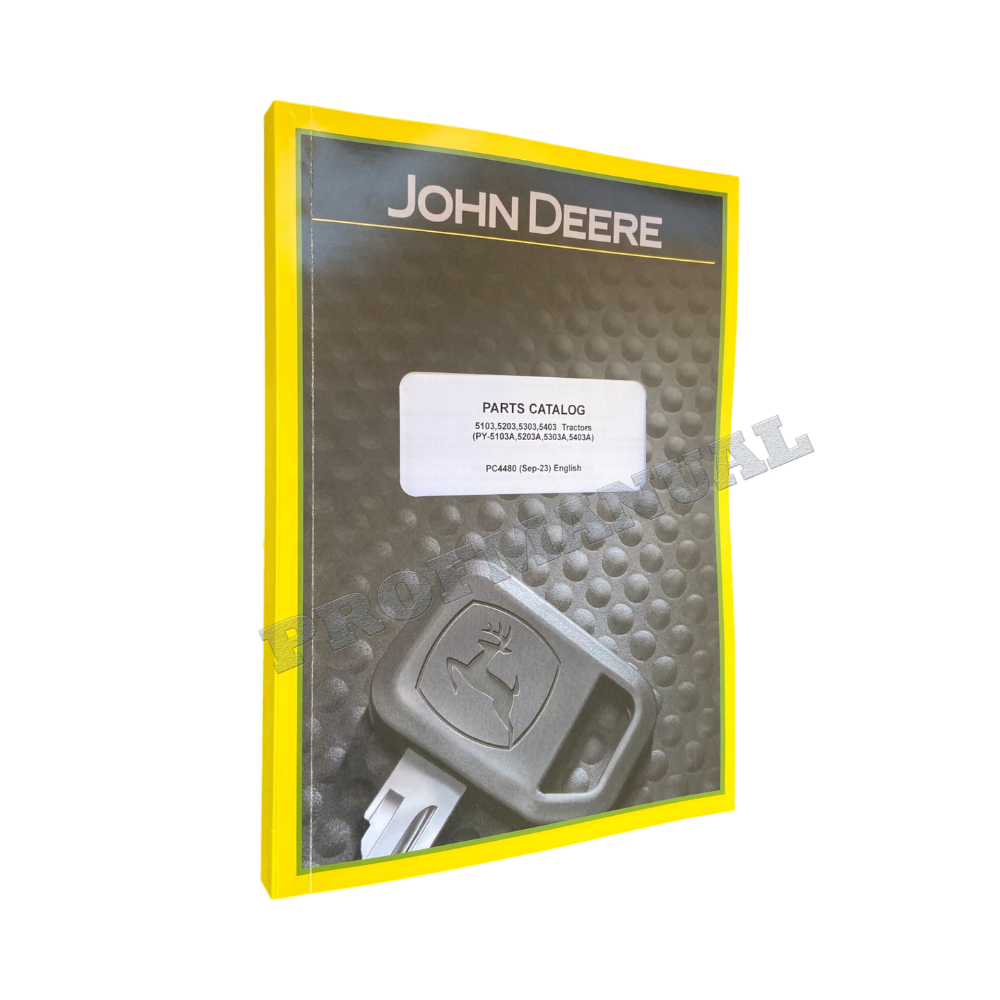 CATALOGUE DE PIÈCES DÉTACHÉES POUR TRACTEUR JOHN DEERE 5103 5203 5303 5400 MANUEL + !BONUS!