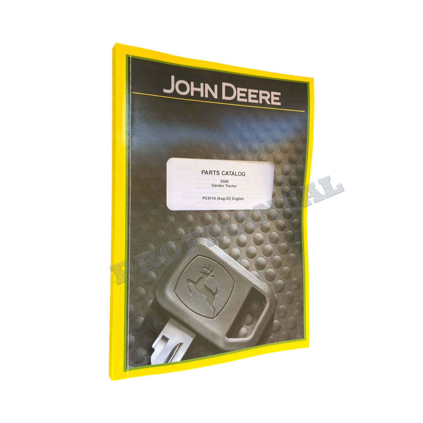 JOHN DEERE X585 TRAKTOR ERSATZTEILKATALOGHANDBUCH 