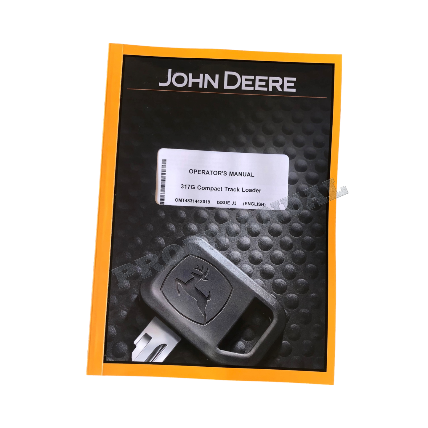 MANUEL D'UTILISATION DE LA CHARGEUSE COMPACTE JOHN DEERE 317G série J435000- + !BONUS!