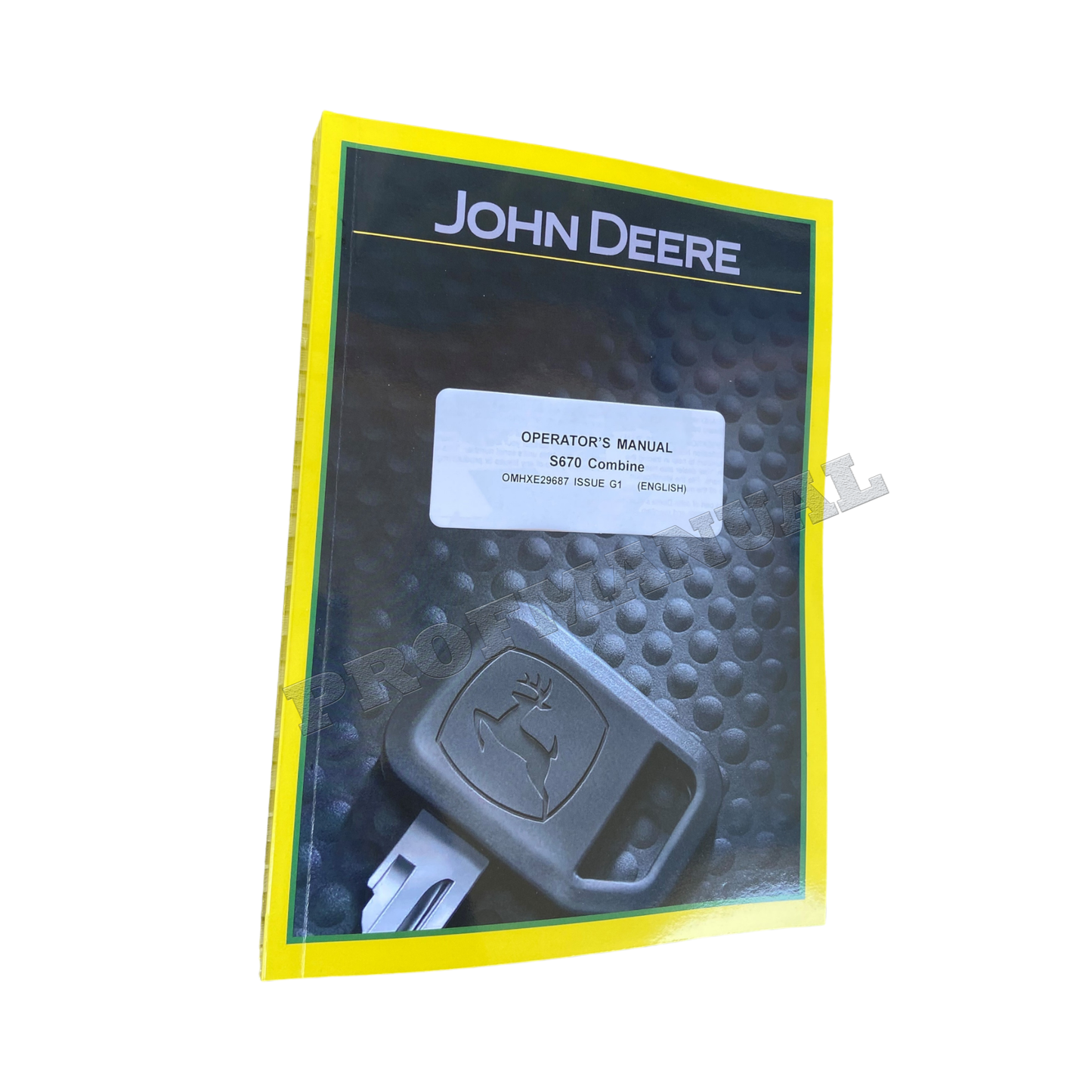 JOHN DEERE S670 STS MÄHDRESCHER-BETRIEBSHANDBUCH 