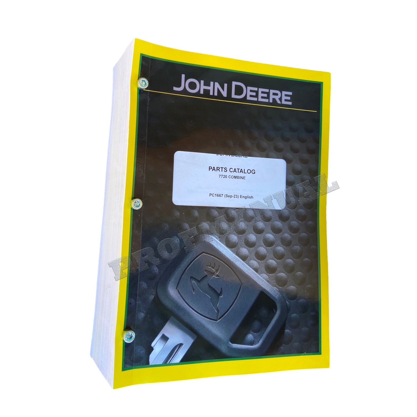 JOHN DEERE 7720 COMBINE PARTS CATALOG MANUAL