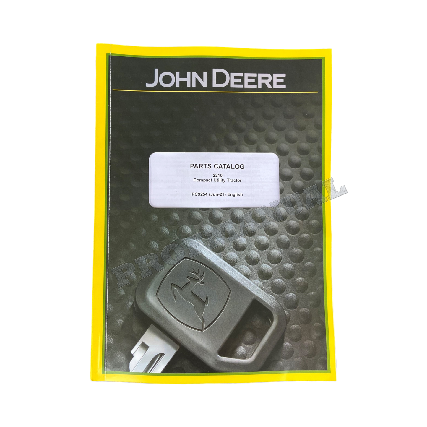 JOHN DEERE 2210 TRACTOR PARTS CATALOG MANUAL