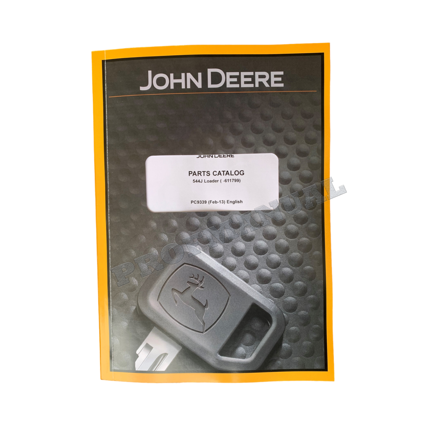 JOHN DEERE 544J LOADER PARTS CATALOG MANUAL SN -611799