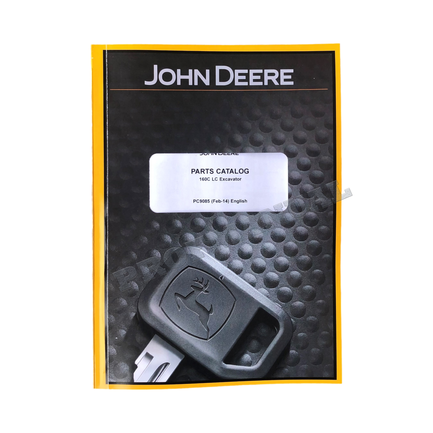 CATALOGUE DE PIÈCES DÉTACHÉES POUR EXCAVATRICE JOHN DEERE 160CLC + !BONUS!