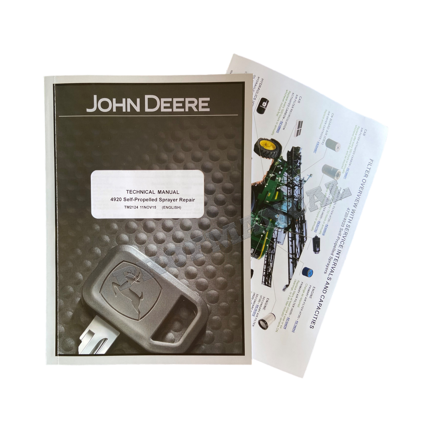 JOHN DEERE 4920 SPRAYER SERVICE MANUAL + !BONUS!