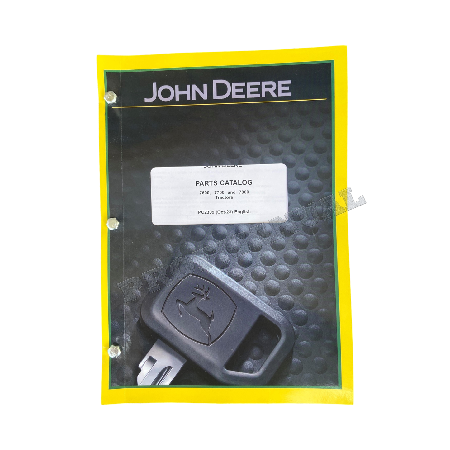 JOHN DEERE 7600 7700 7800 TRAKTOR-TEILEKATALOG-HANDBUCH + !BONUS! 