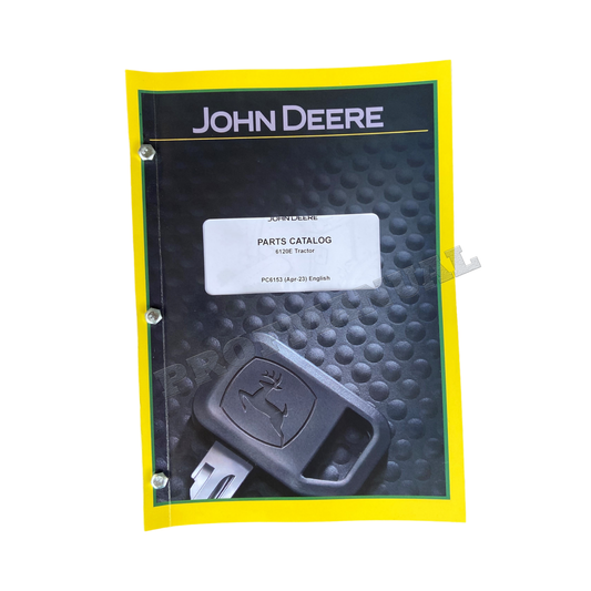 JOHN DEERE 6120E TRACTOR PARTS CATALOG MANUAL