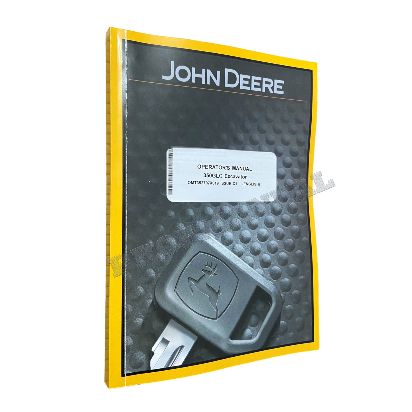 JOHN DEERE 350GLC EXCAVATOR OPERATORS MANUAL + !BONUS!