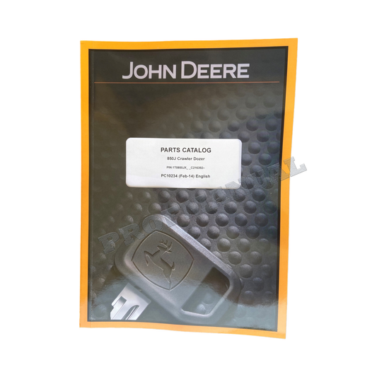 JOHN DEERE 850J CRAWLER DOZER PARTS CATALOG MANUAL 1T0850JX_ _C216392–