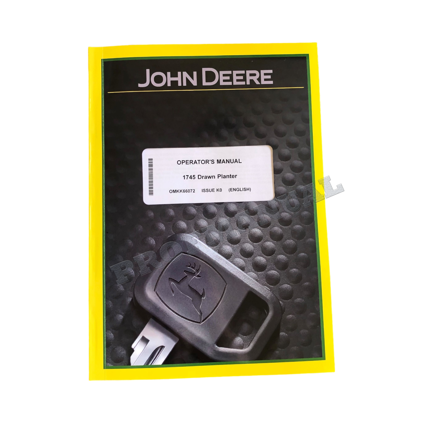 JOHN DEERE 1745 PLANTER OPERATORS MANUAL