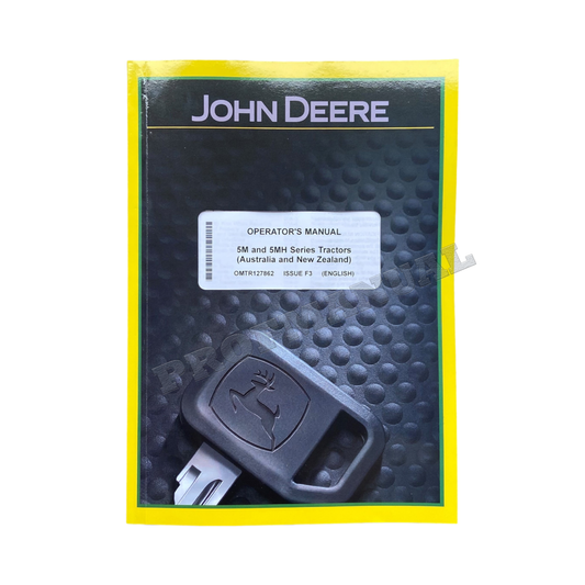 JOHN DEERE 5120M 5075M 5105MH 5095M 5105M TRAKTOR-BETRIEBSHANDBUCH Nr. 2