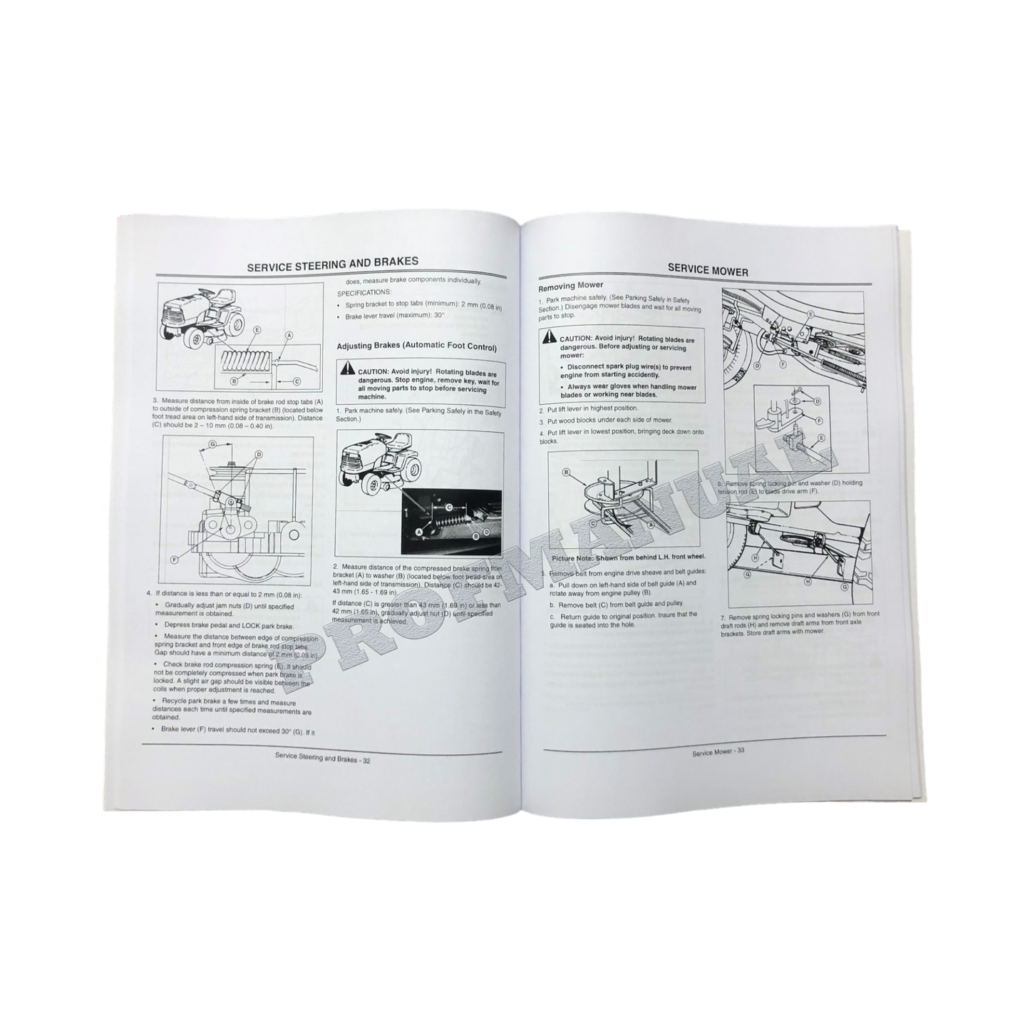 JOHN DEERE S1642 S1742 S2046 TRACTOR OPERATORS MANUAL 020001-