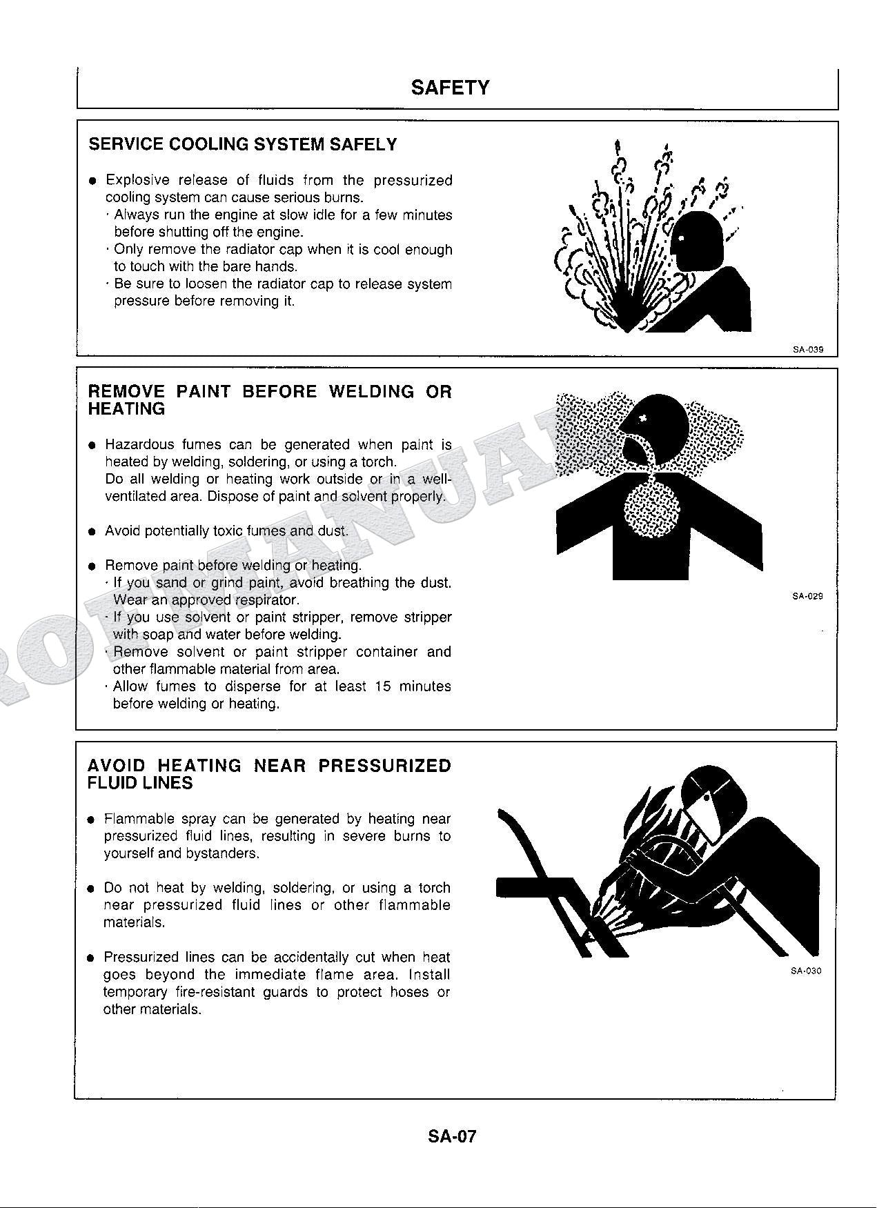 HITACHI EX220-3 EXCAVATOR Workshop Repair Service manual