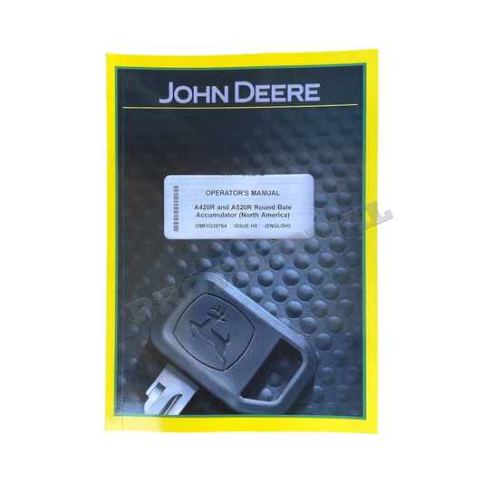 JOHN DEERE A420R  A520R BALER OPERATORS MANUAL