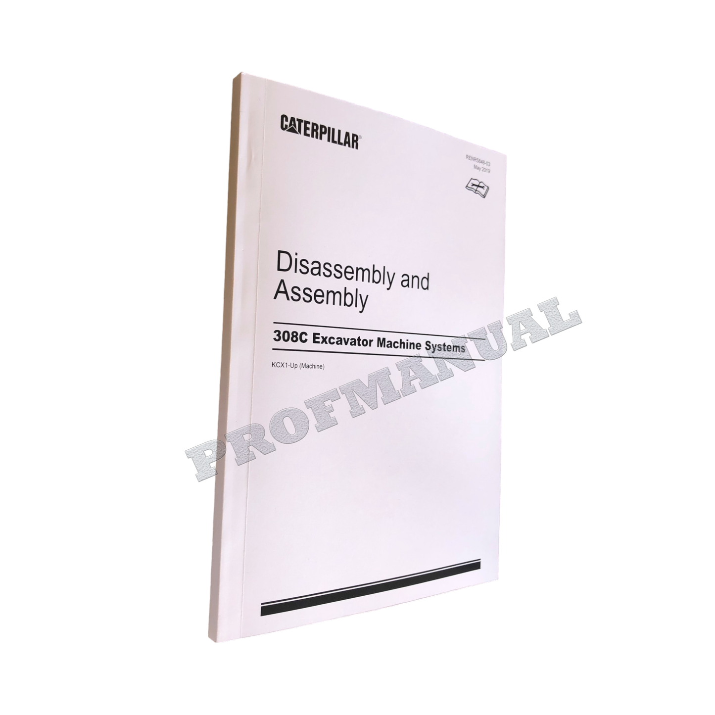 Caterpillar 308C Excavator Service Manual Disassem Assem