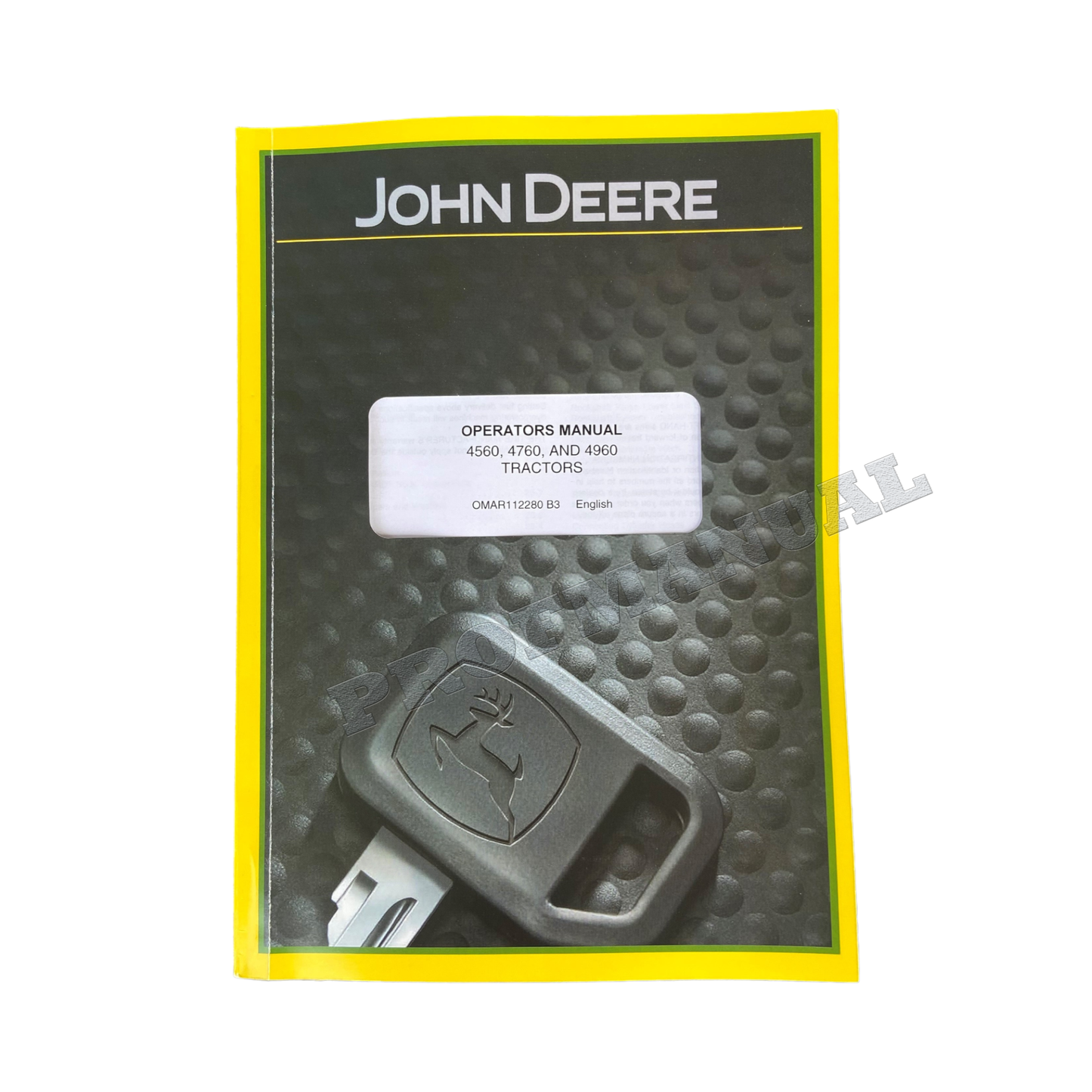 JOHN DEERE 4560 4760 4960 TRAKTOR-BETRIEBSHANDBUCH + !BONUS!