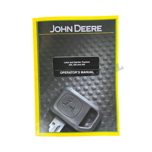 JOHN DEERE 325 345 335 TRACTOR OPERATORS MANUAL