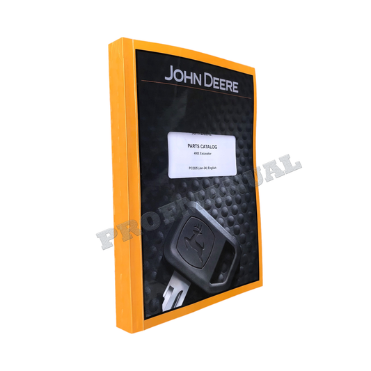 JOHN DEERE 490E EXCAVATOR PARTS CATALOG MANUAL