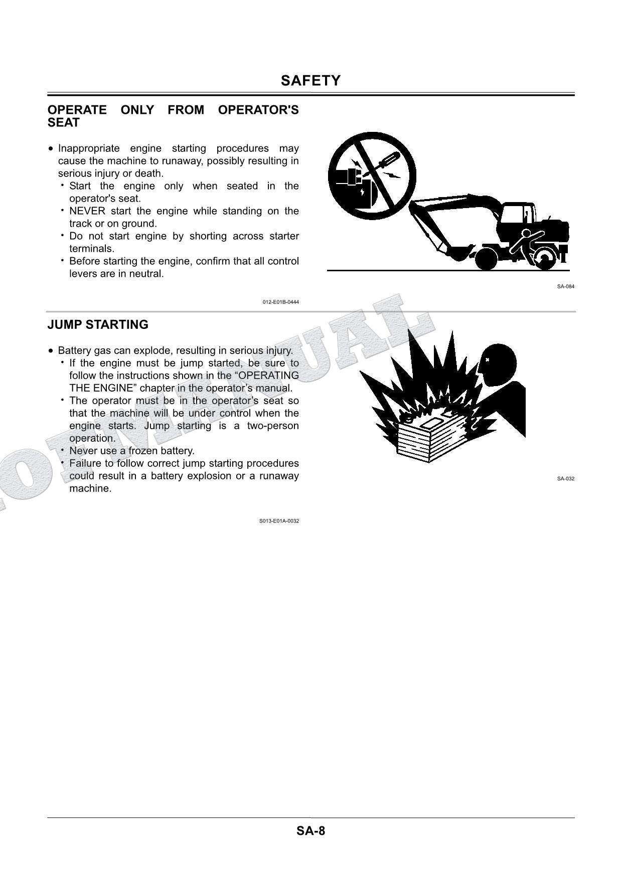 HITACHI ZX210W Excavator Service Repair Workshop manual