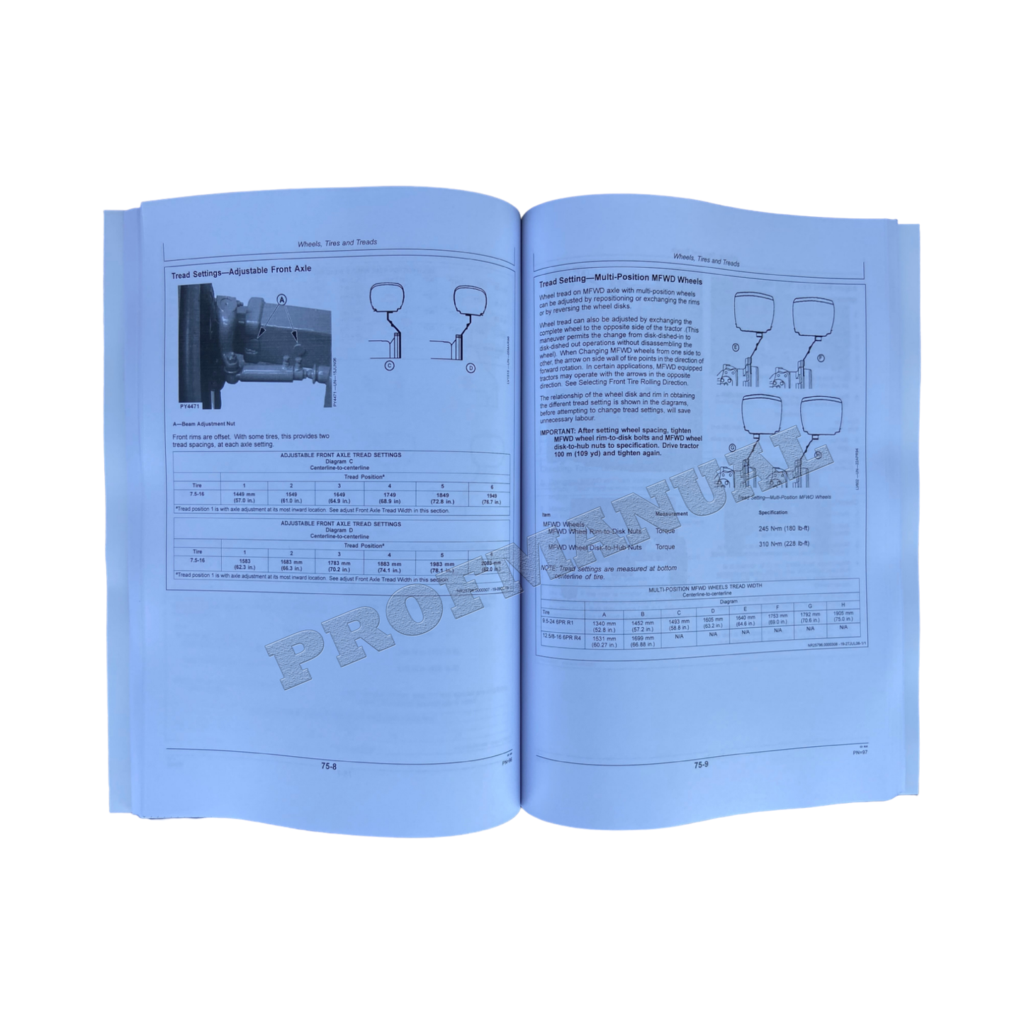 JOHN DEERE 5203 5303 5403 5103 TRAKTOR-BENUTZERHANDBUCH + !BONUS!