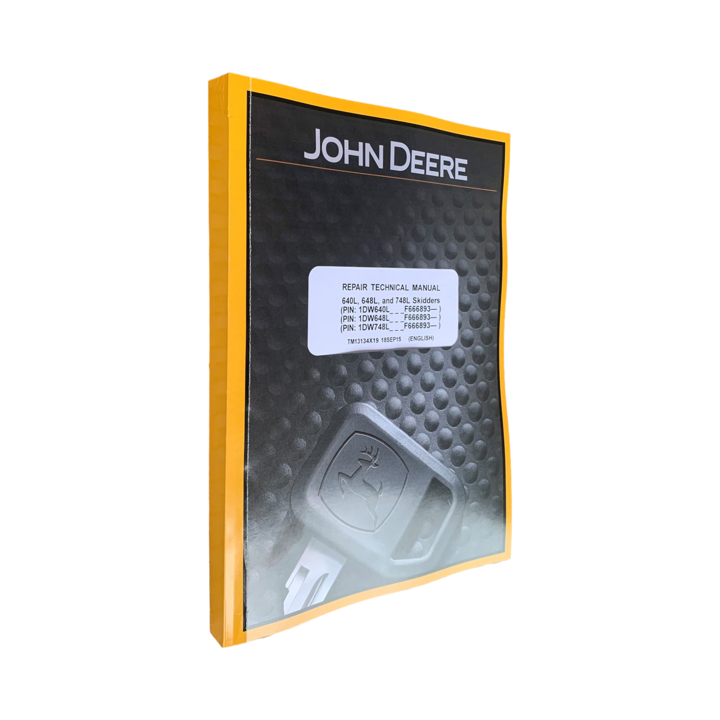 JOHN DEERE 640L 648L 748L SKIDDER REPAIR SERVICE MANUAL TM13134X19 +BONUS!