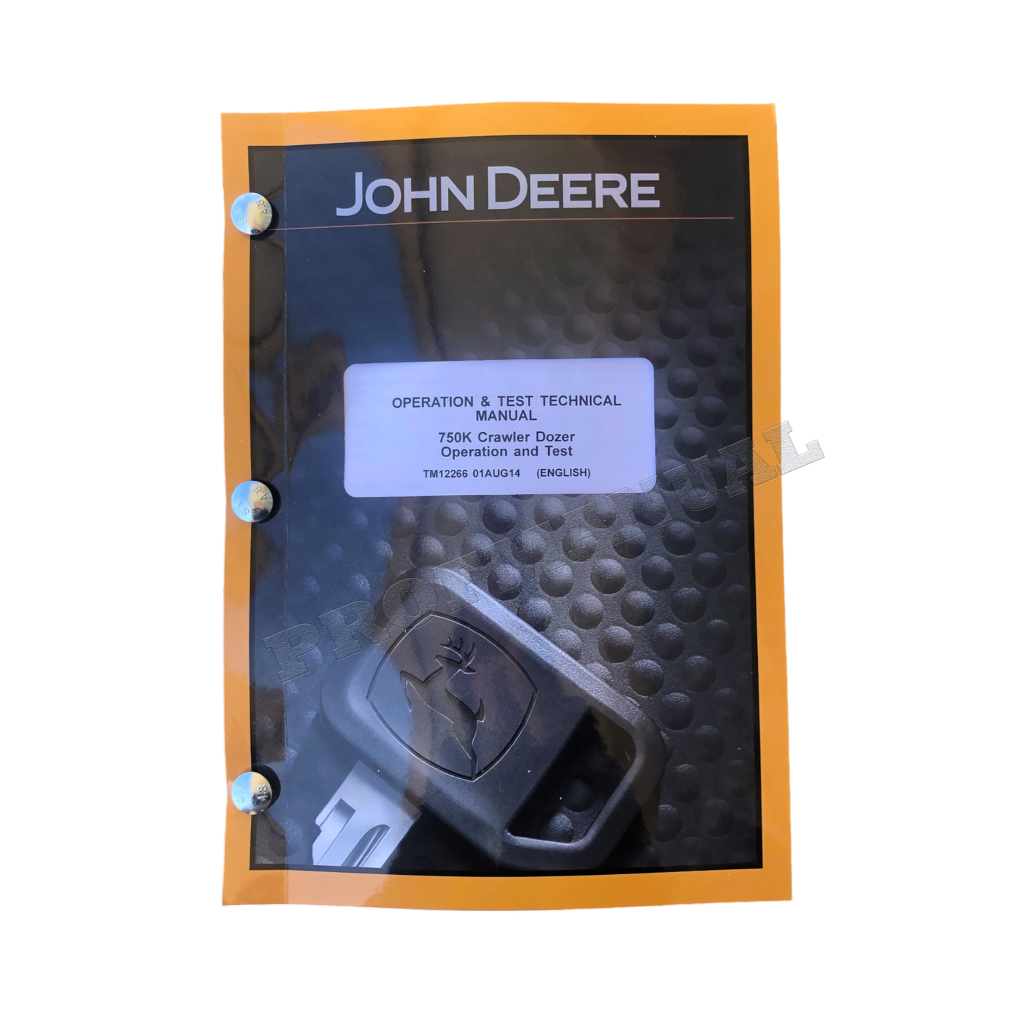 JOHN DEERE 750K CRAWLER DOZER OPERATION TEST SERVICE MANUAL + !BONUS!