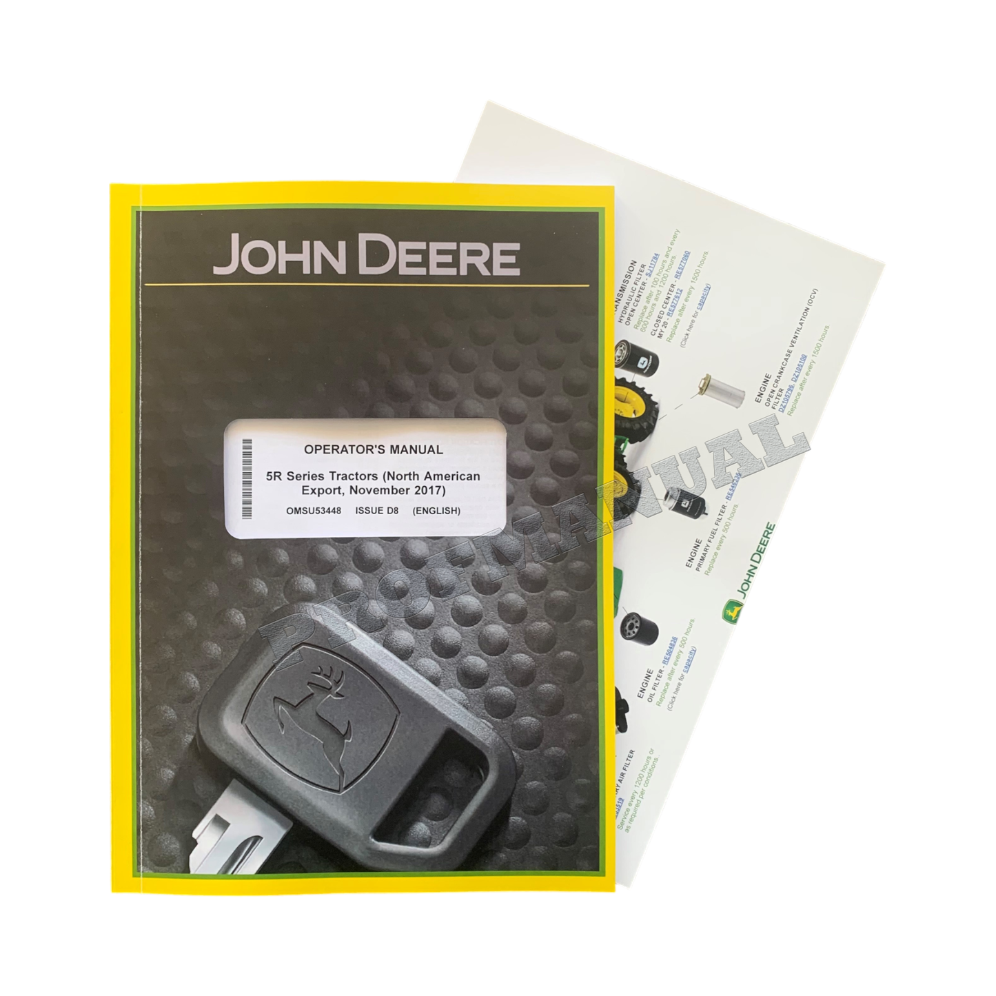 JOHN DEERE 5090R 5100R 5115R 5125R TRACTOR OPERATORS MANUAL +!BONUS!