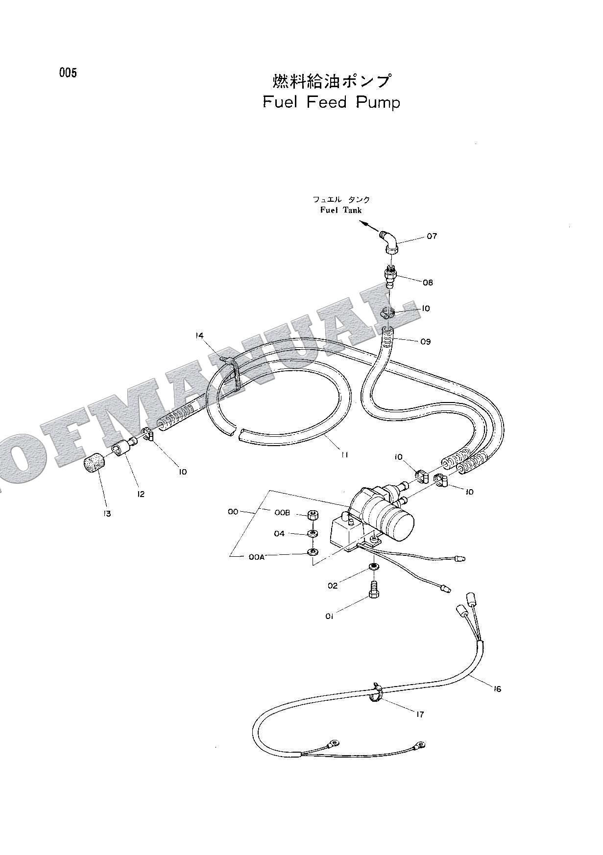 HITACHI EX150 Excavator Parts Catalog Manual EP133-CE1-1