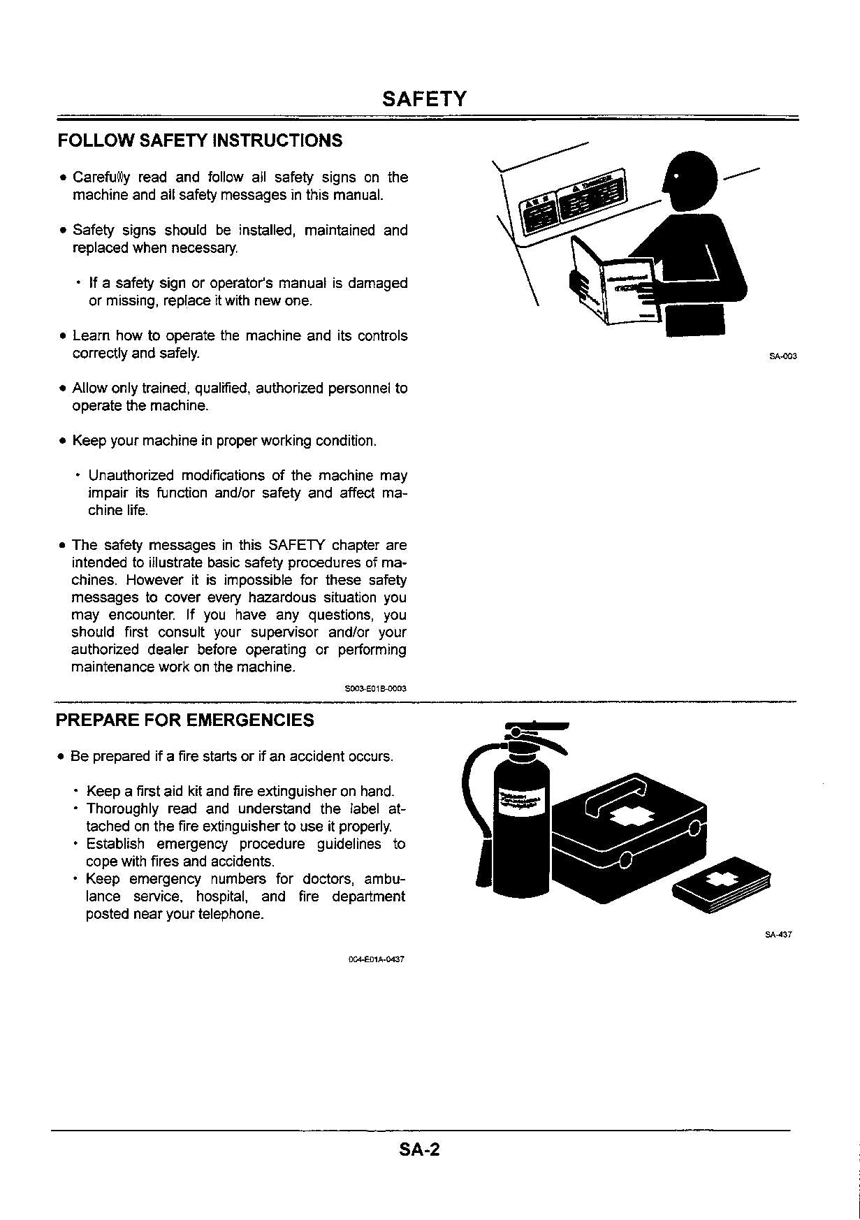 Hitachi EX8-2B Excavator Operational Test Troubleshooting Service Manual Schemes