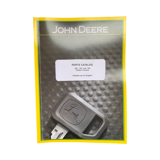 MANUEL DU CATALOGUE DES PIÈCES DE RECHANGE POUR TRACTEUR JOHN DEERE 325 335 345