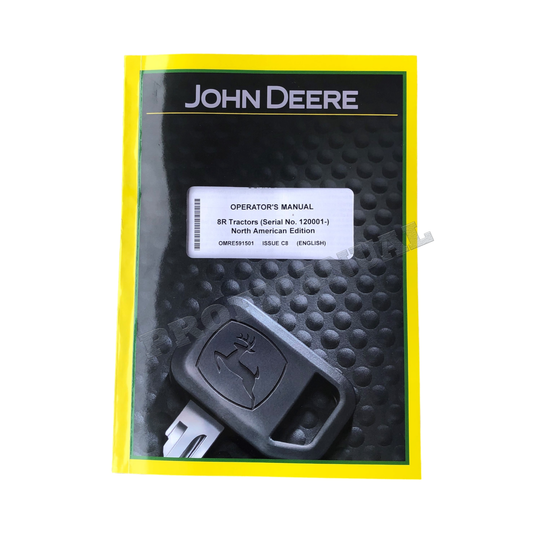 JOHN DEERE 8245R 8270R 8295R 8320R 8345R 8370R 8400R TRAKTOR-BETRIEBSHANDBUCH