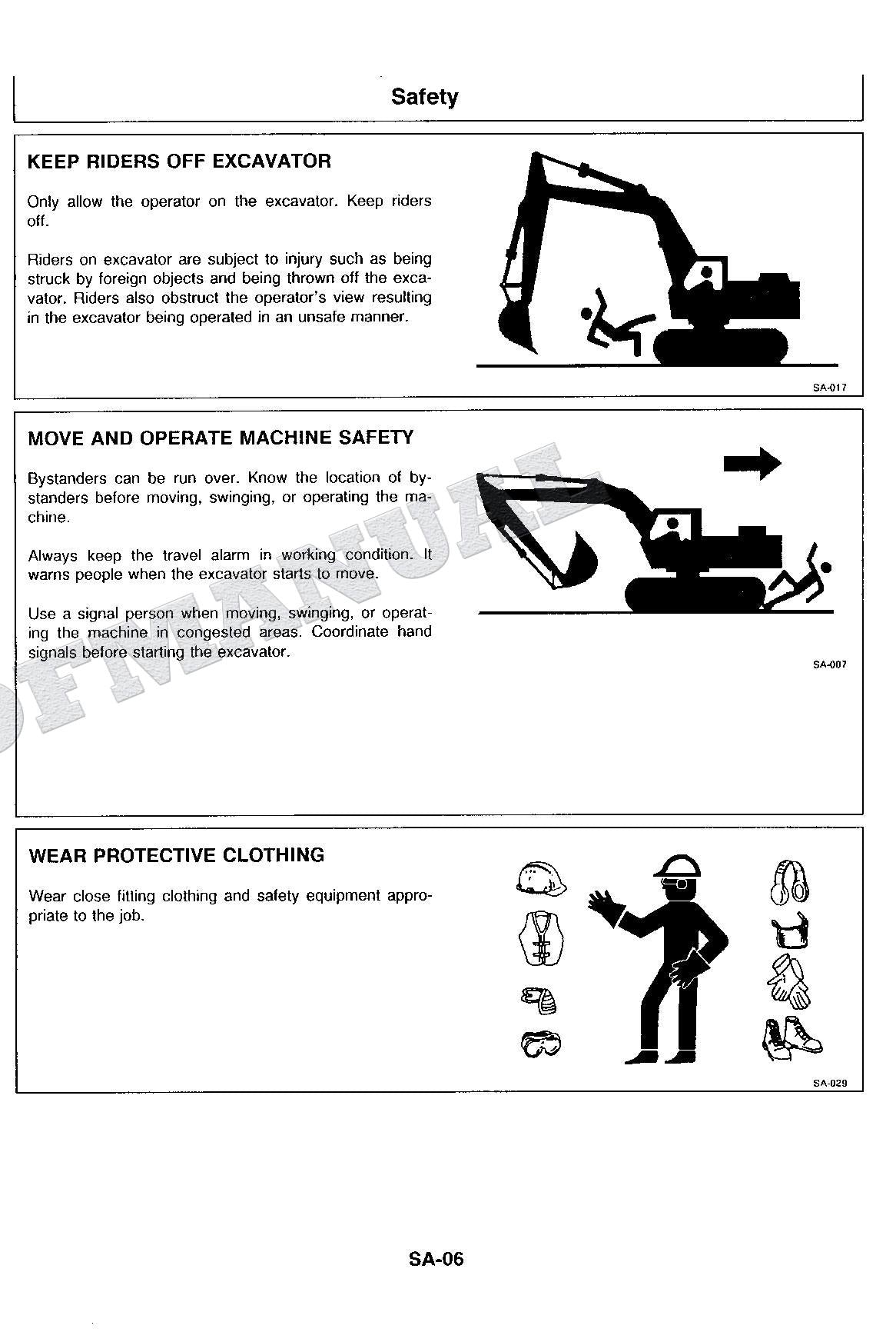 HITACHI EX220-2 Hudraulic Excavator Service Manual